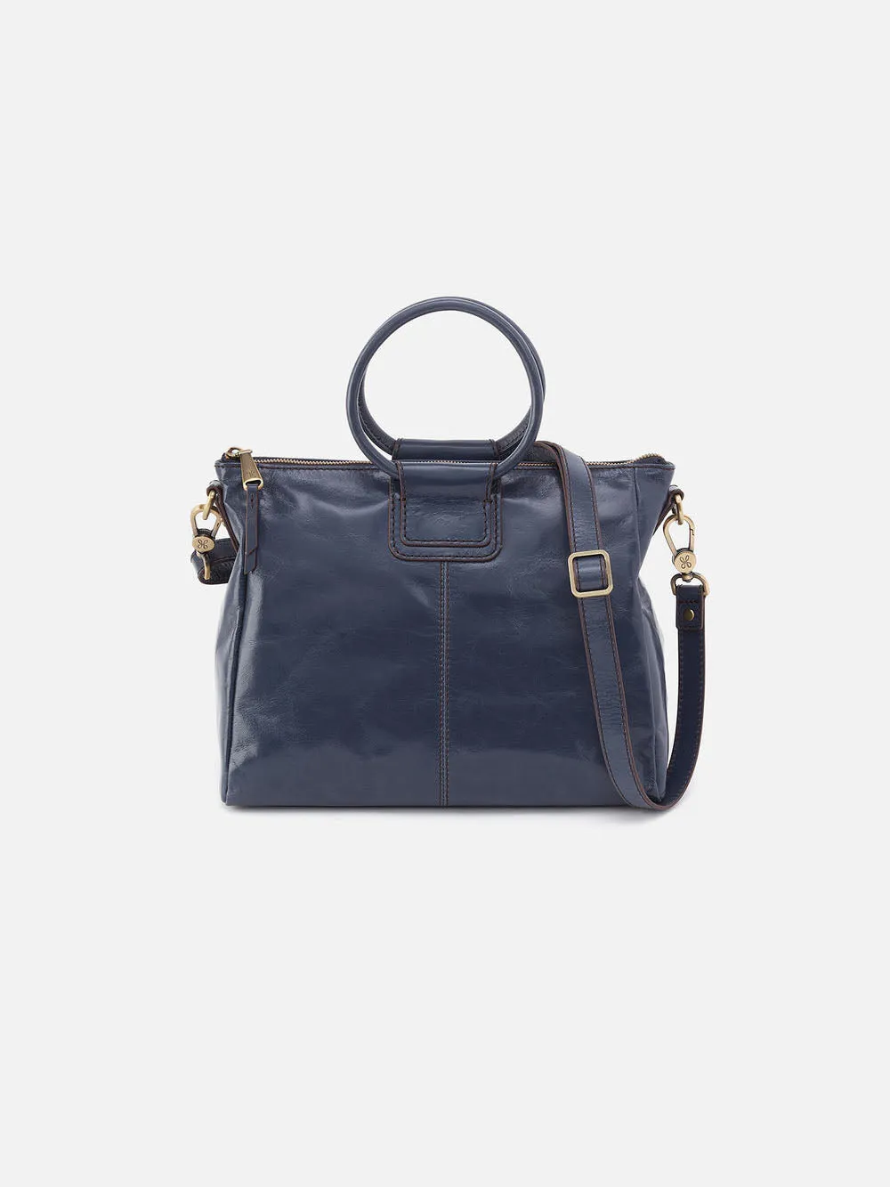 HOBO Sheila Medium Satchel: Polished Leather