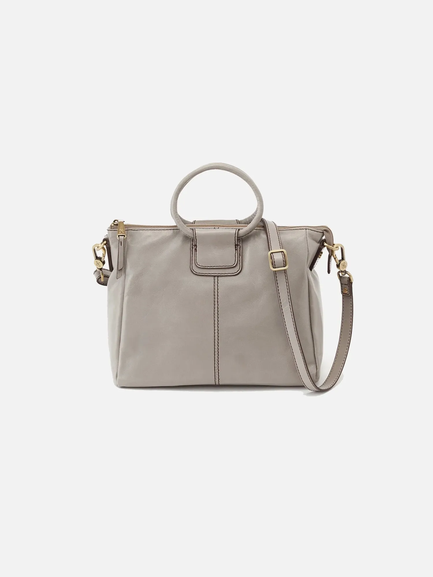 HOBO Sheila Medium Satchel: Polished Leather