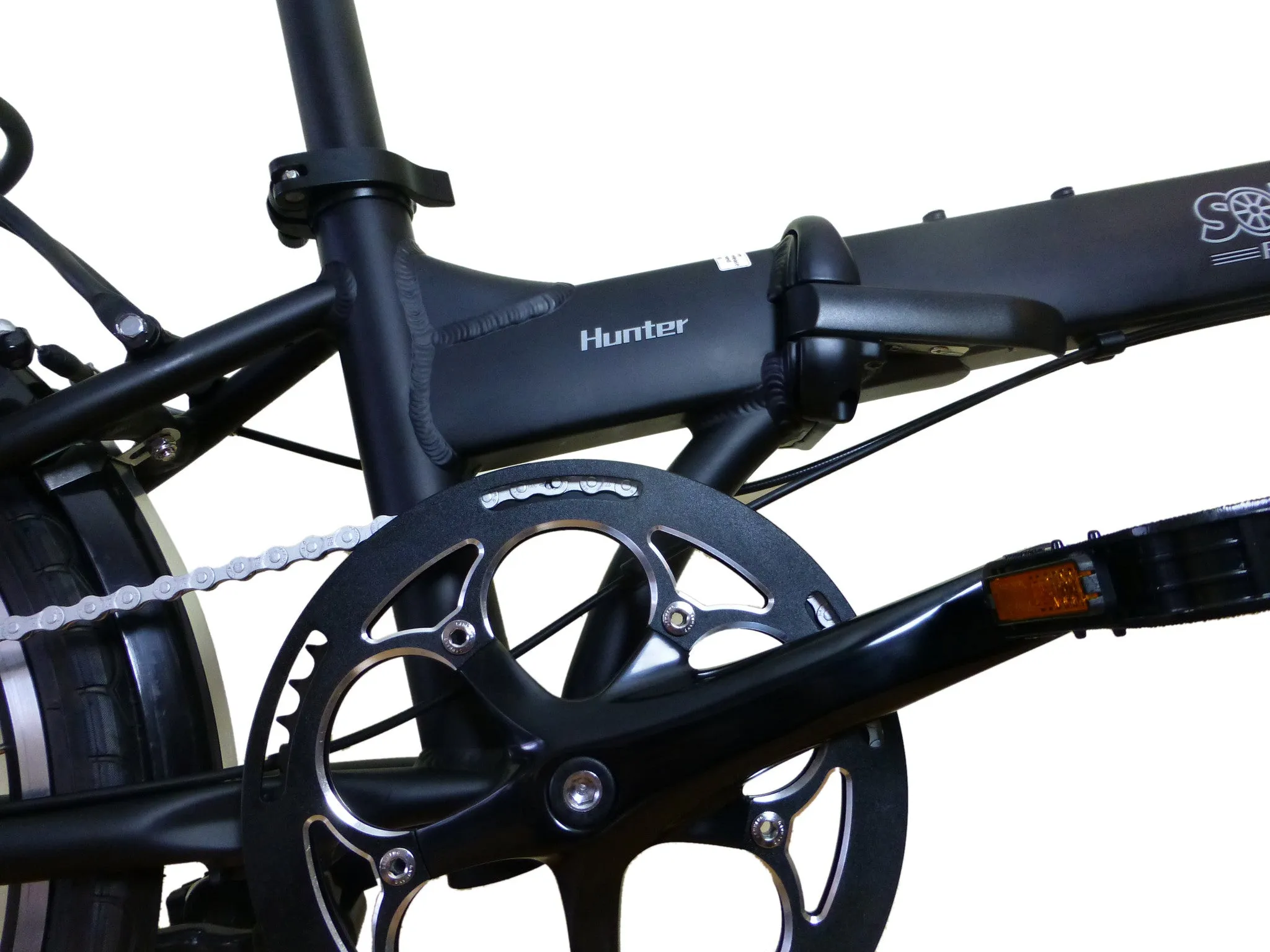 Hunter - SOLOROCK 16" 3 Speed IHG Aluminum Folding Bike