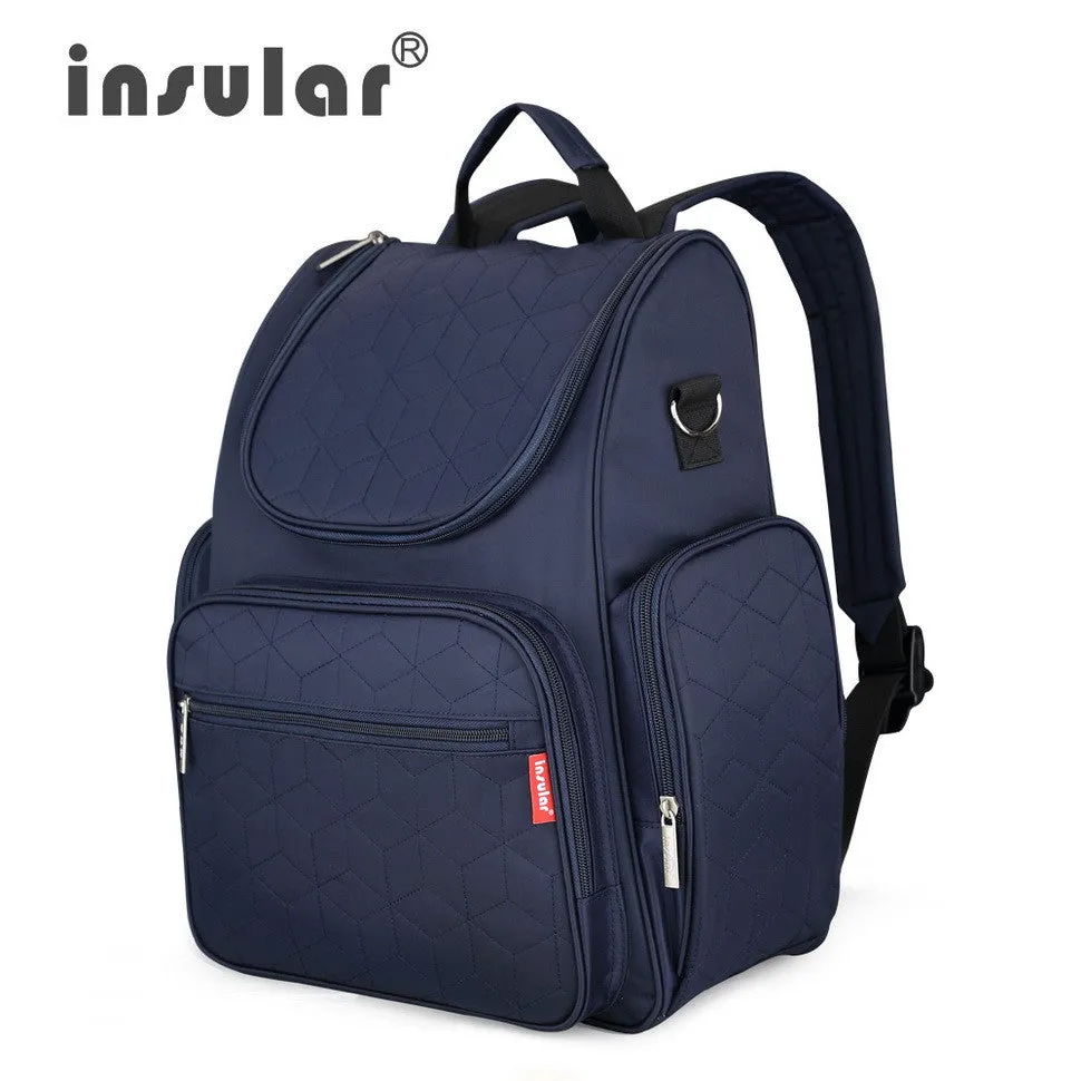 Insular Elegant Baby Diaper Backpacks Nappy Bags Multifunctional Changing Bags For Mommy Shipping Free