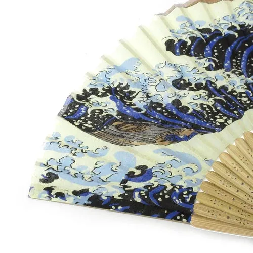 Japanese Foldable Fan - Great Wave