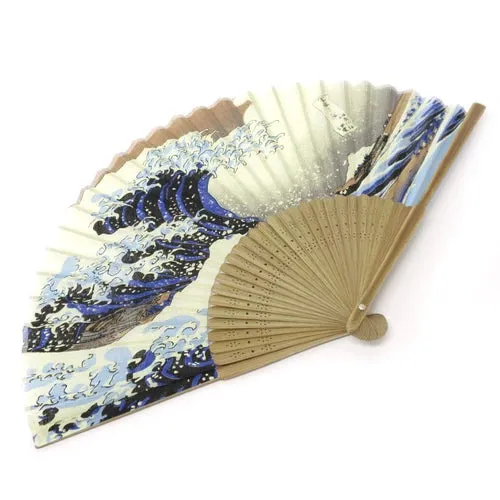 Japanese Foldable Fan - Great Wave