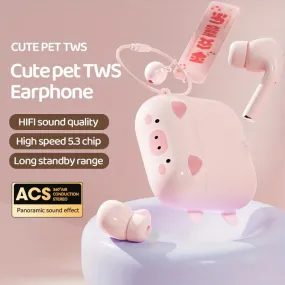 K1 Cute And Trendy 5.3 Version Wireless Earphones/tws/gifts/HiFi High-definition Stereo Sound Quality/long Battery Life/gifts/students