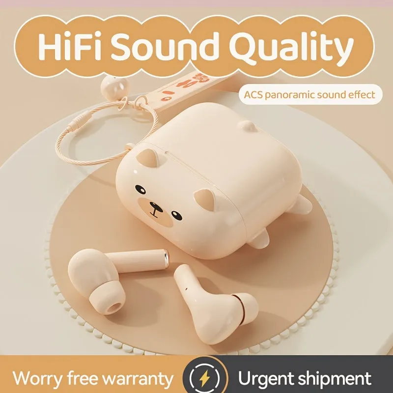 K1 Cute And Trendy 5.3 Version Wireless Earphones/tws/gifts/HiFi High-definition Stereo Sound Quality/long Battery Life/gifts/students