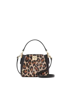 Kate Spade Phoebe Mini Top Handle Crossbody Bag In Brown Multi KJ929