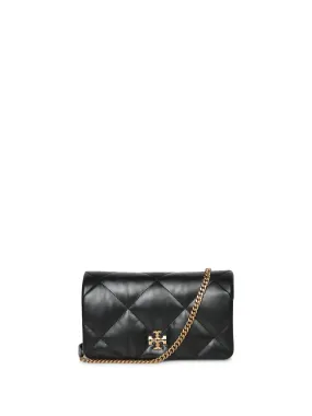 Kira Black Wallet on Chain Bag