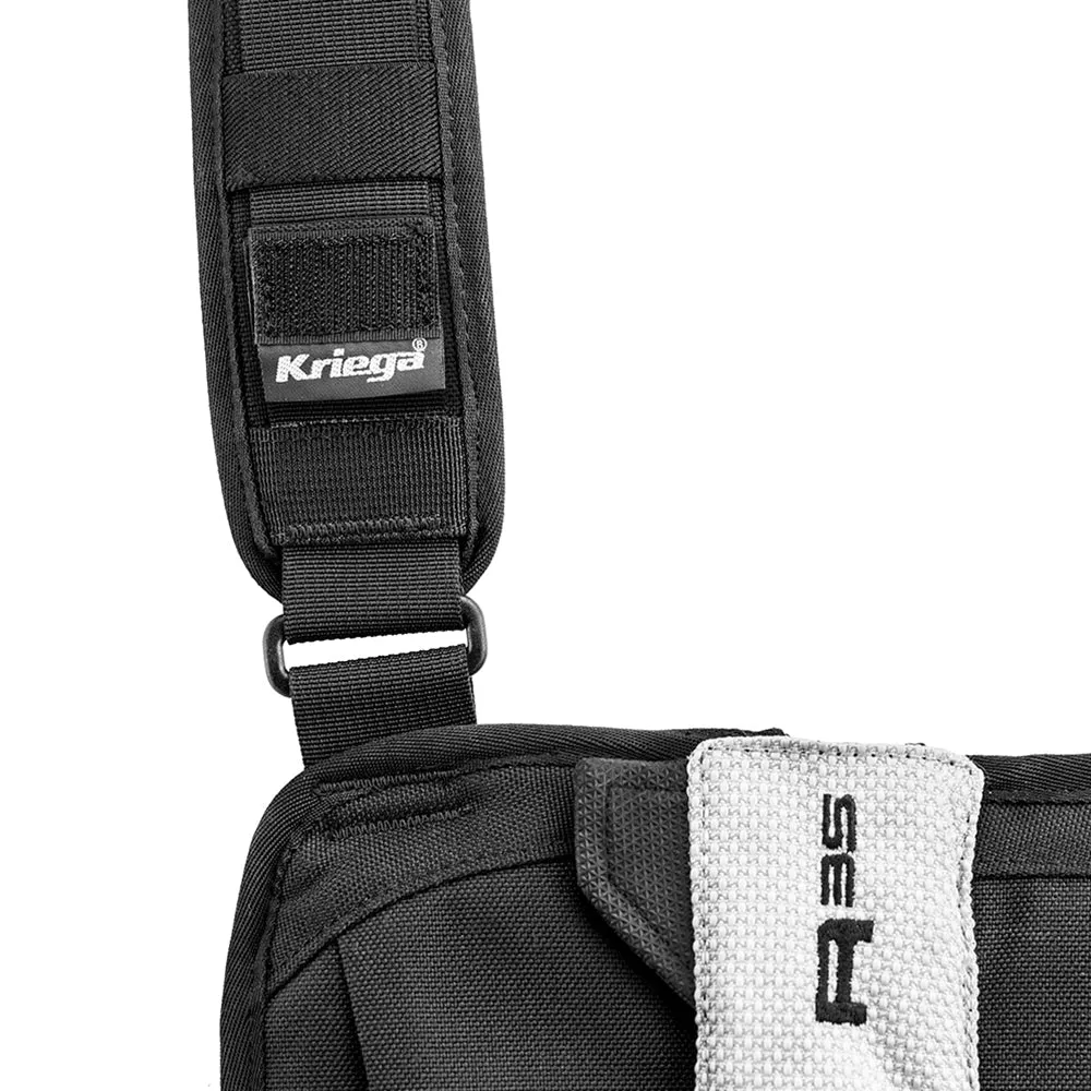 Kriega Tube Mount Strap Black For R35 / R30 / R25 Backpacks