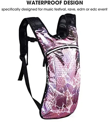 KUYOU Fashional Hydration Backpack with 2L Hydration Bladder