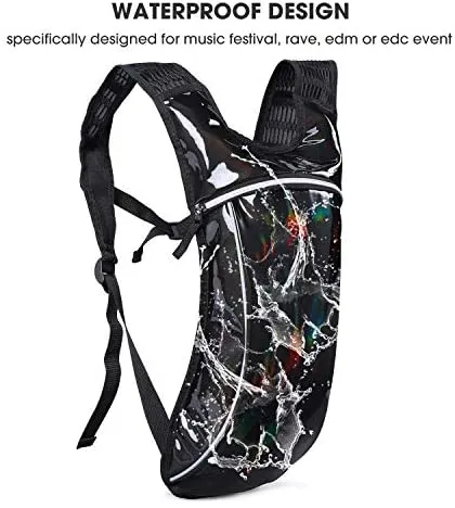 KUYOU Fashional Hydration Backpack with 2L Hydration Bladder