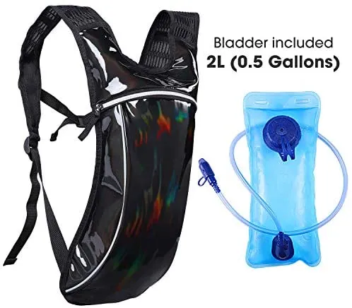 KUYOU Fashional Hydration Backpack with 2L Hydration Bladder