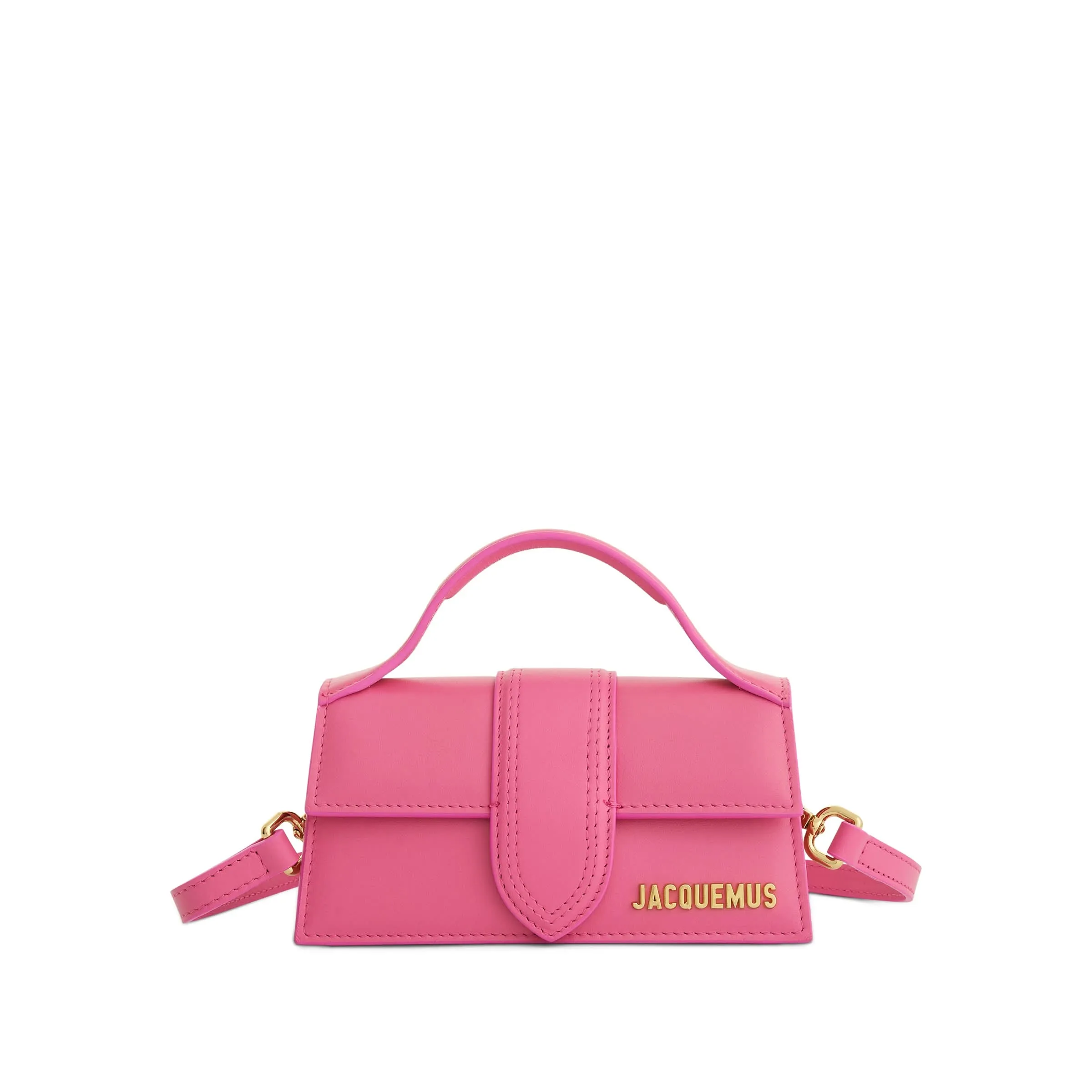 Le Bambino Mini Leather Bag in Pink