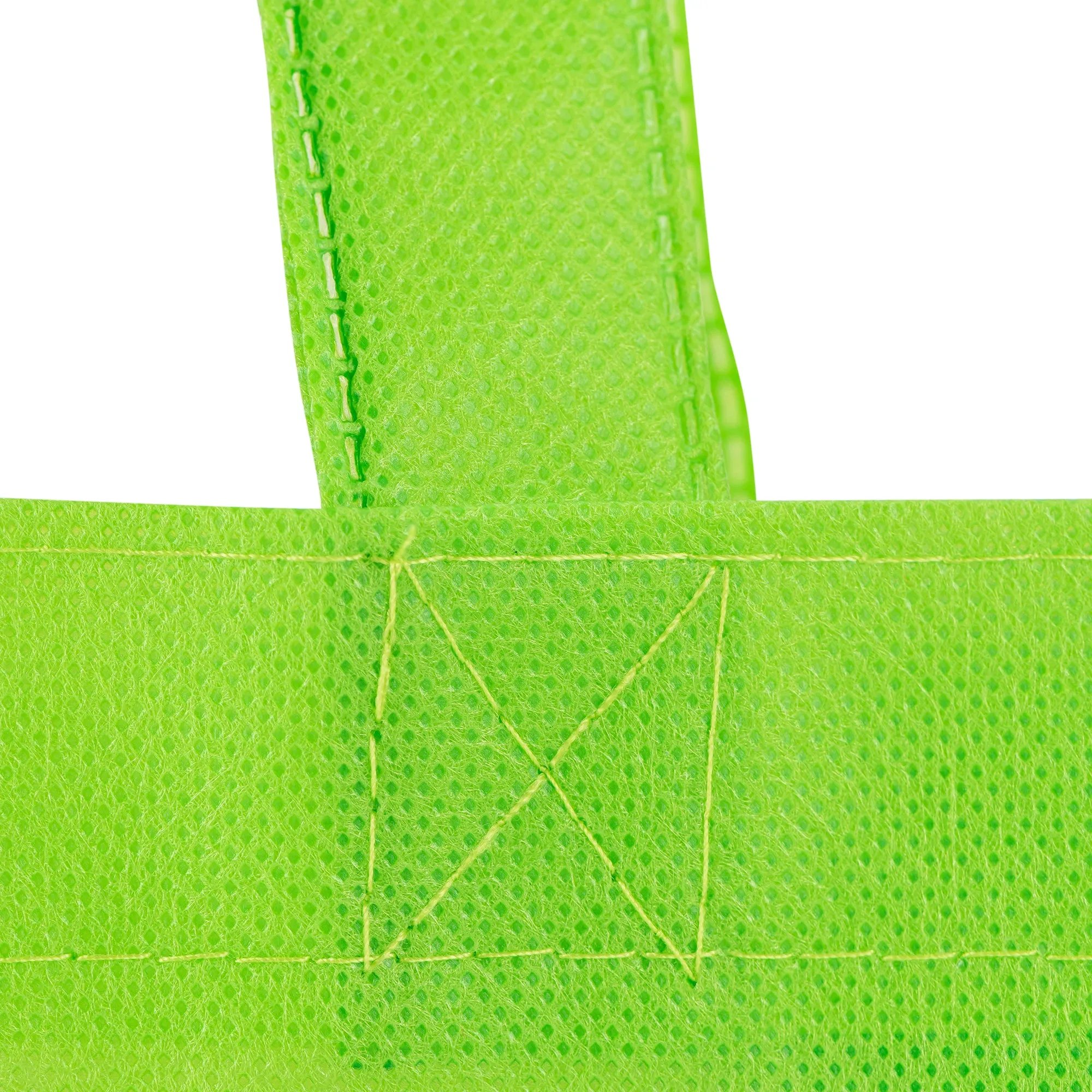 Lime Green Eco Tote Bag - Ephesians 2:10 "God Created You to Do Amazing Things"