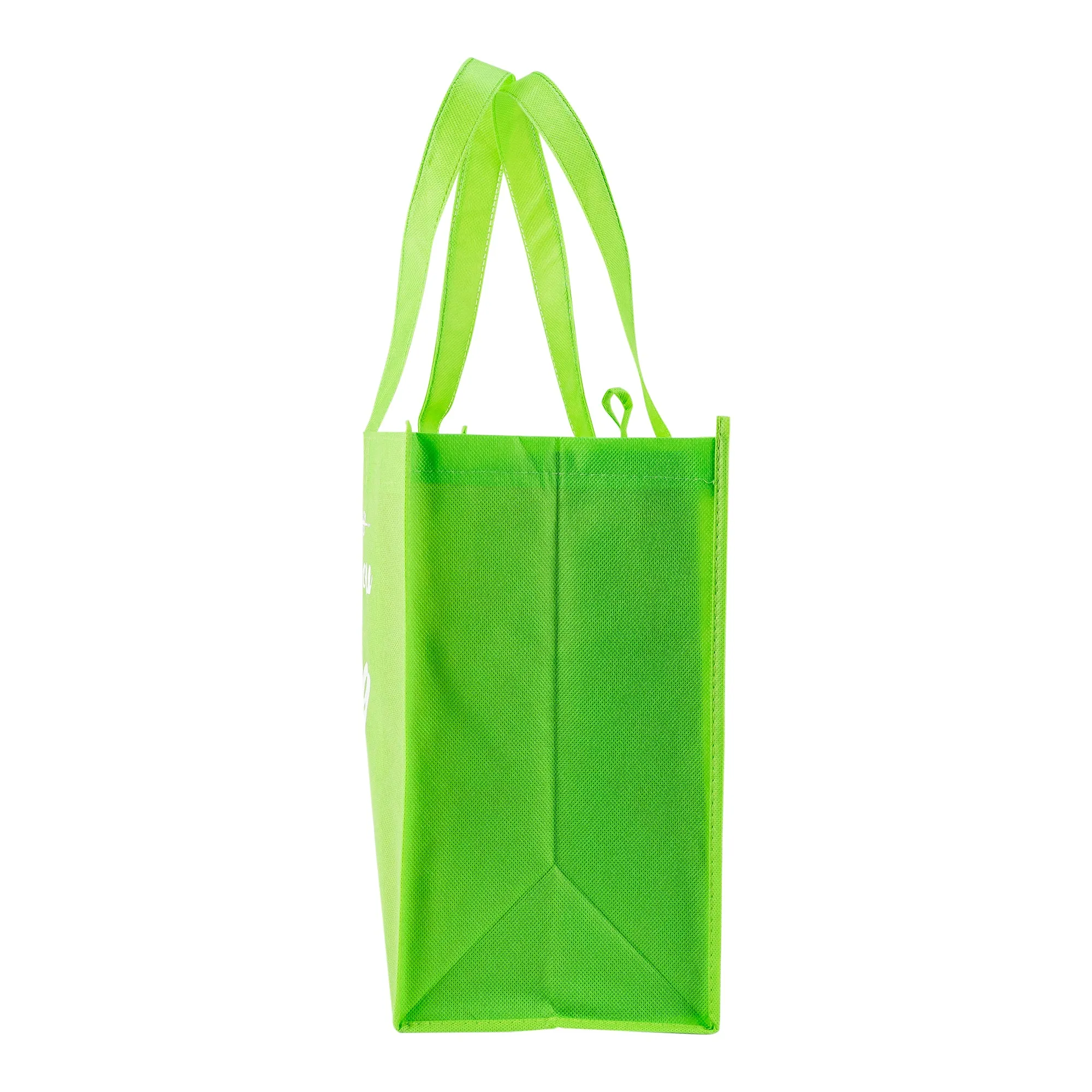 Lime Green Eco Tote Bag - Ephesians 2:10 "God Created You to Do Amazing Things"