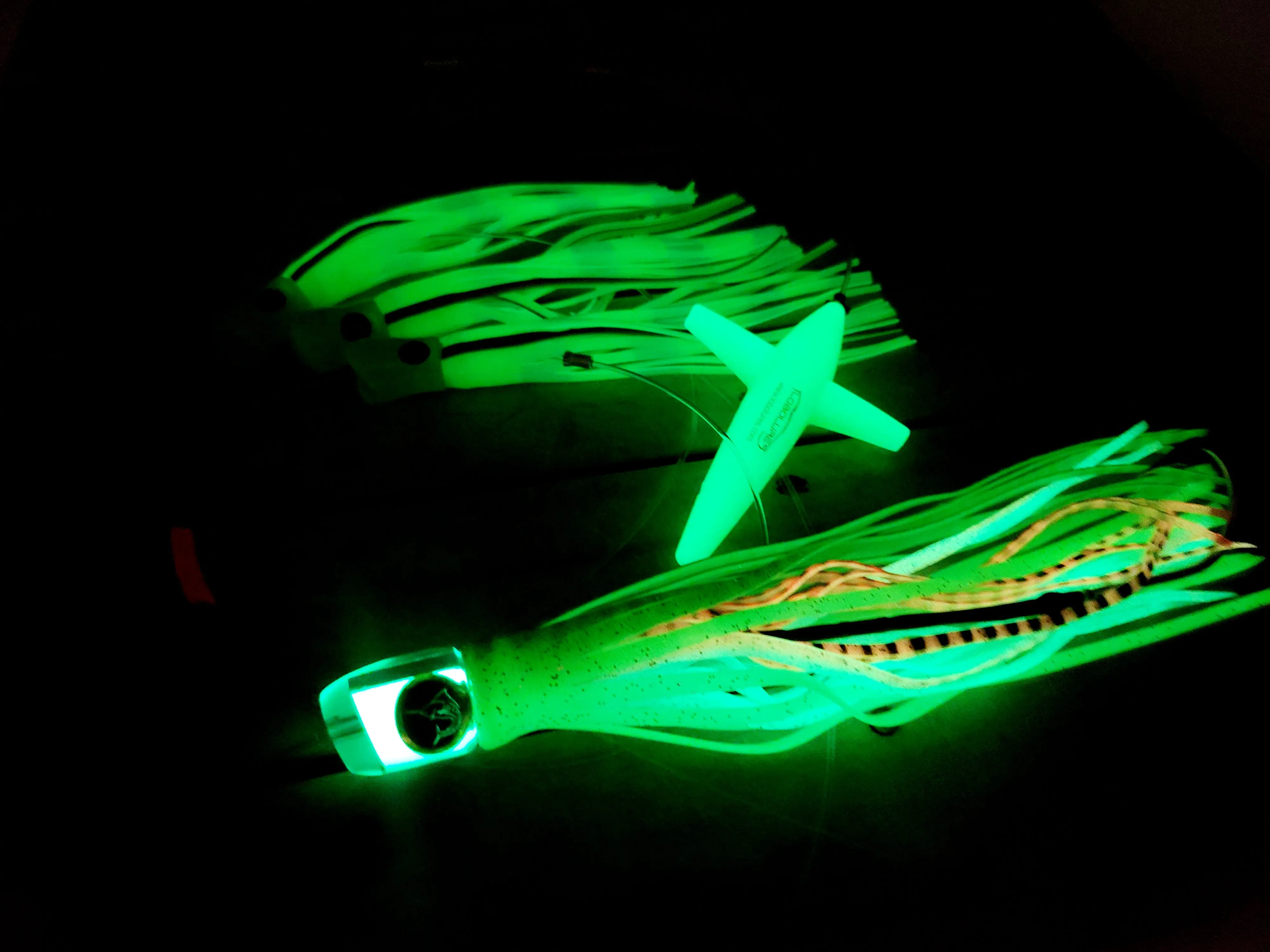 Lobo Lures #200 LUMO GLOW Pelagic Magic Big Game Fishing Daisy Chain