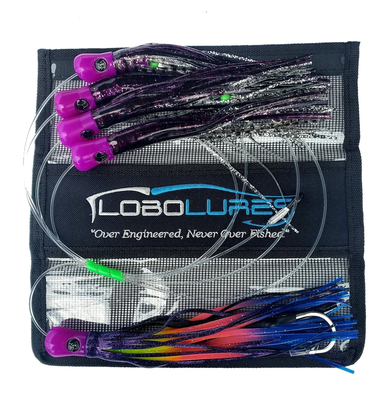 Lobo Lures #215 SkipJack Hybrid UV Splash Daisy  Chain