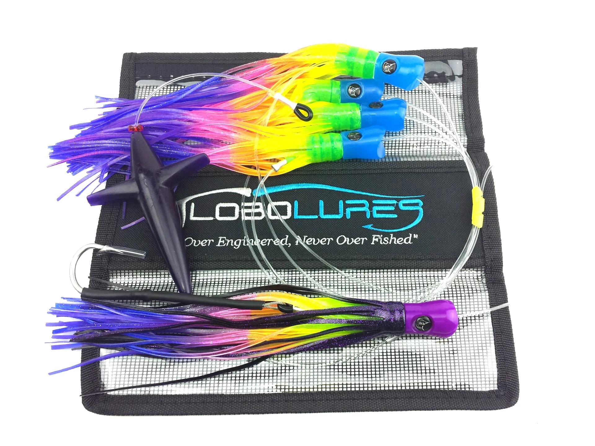 Lobo Lures #215 SkipJack Hybrid UV Splash Daisy  Chain