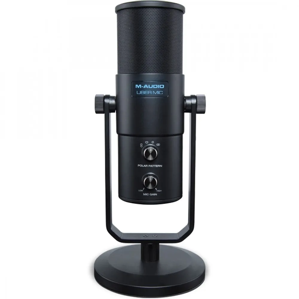 M-Audio Uber Mic: Professional USB Mic w/- H/Phone out