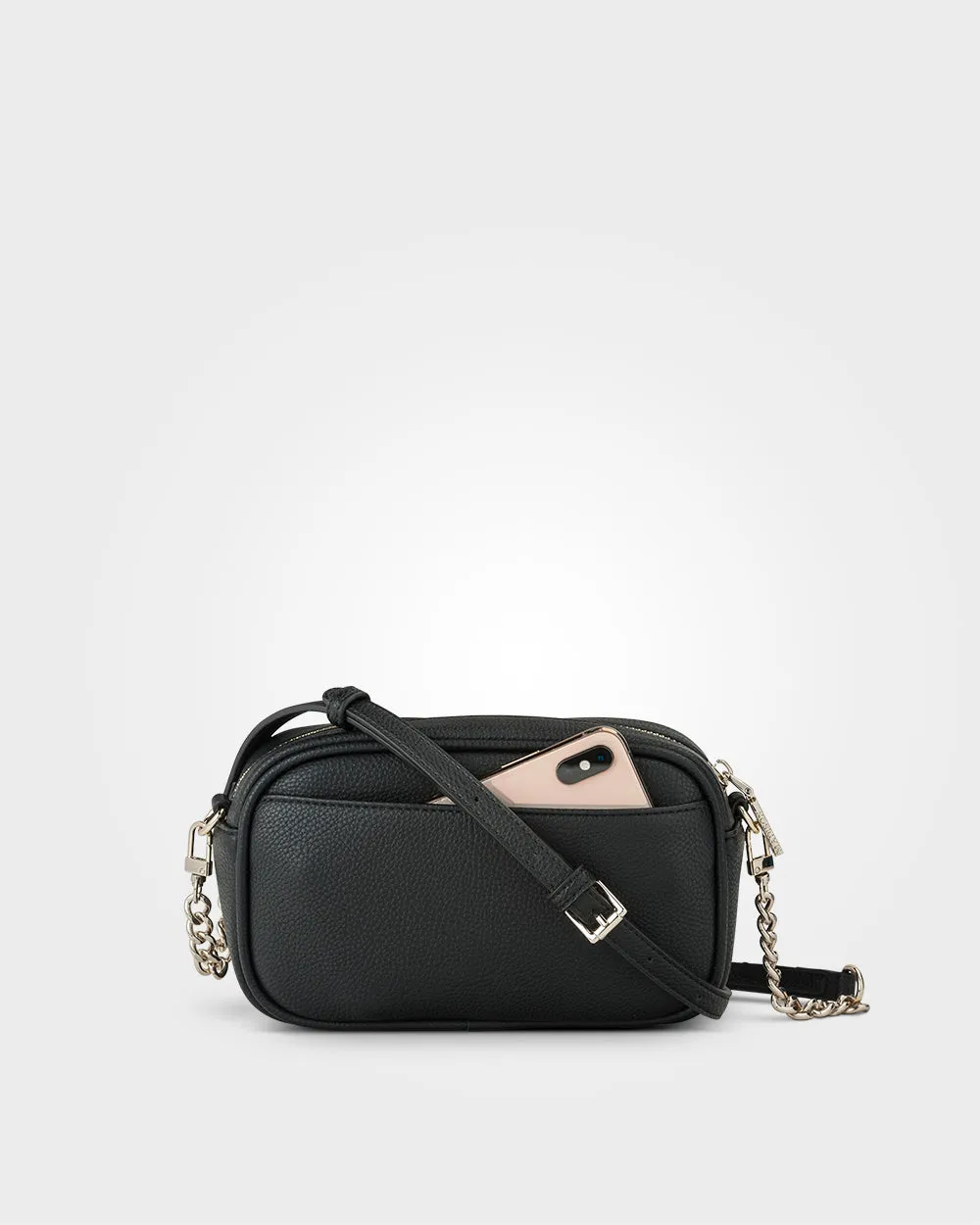 Mini Monica Camera Crossbody Bag   Chain Strap