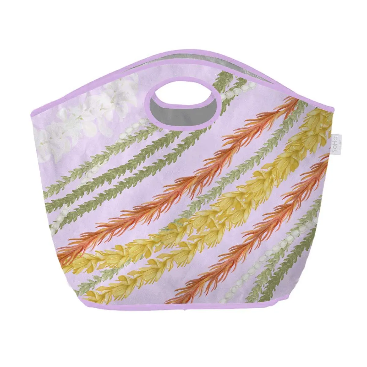 Mixed Lei Ginger Shopping Tote