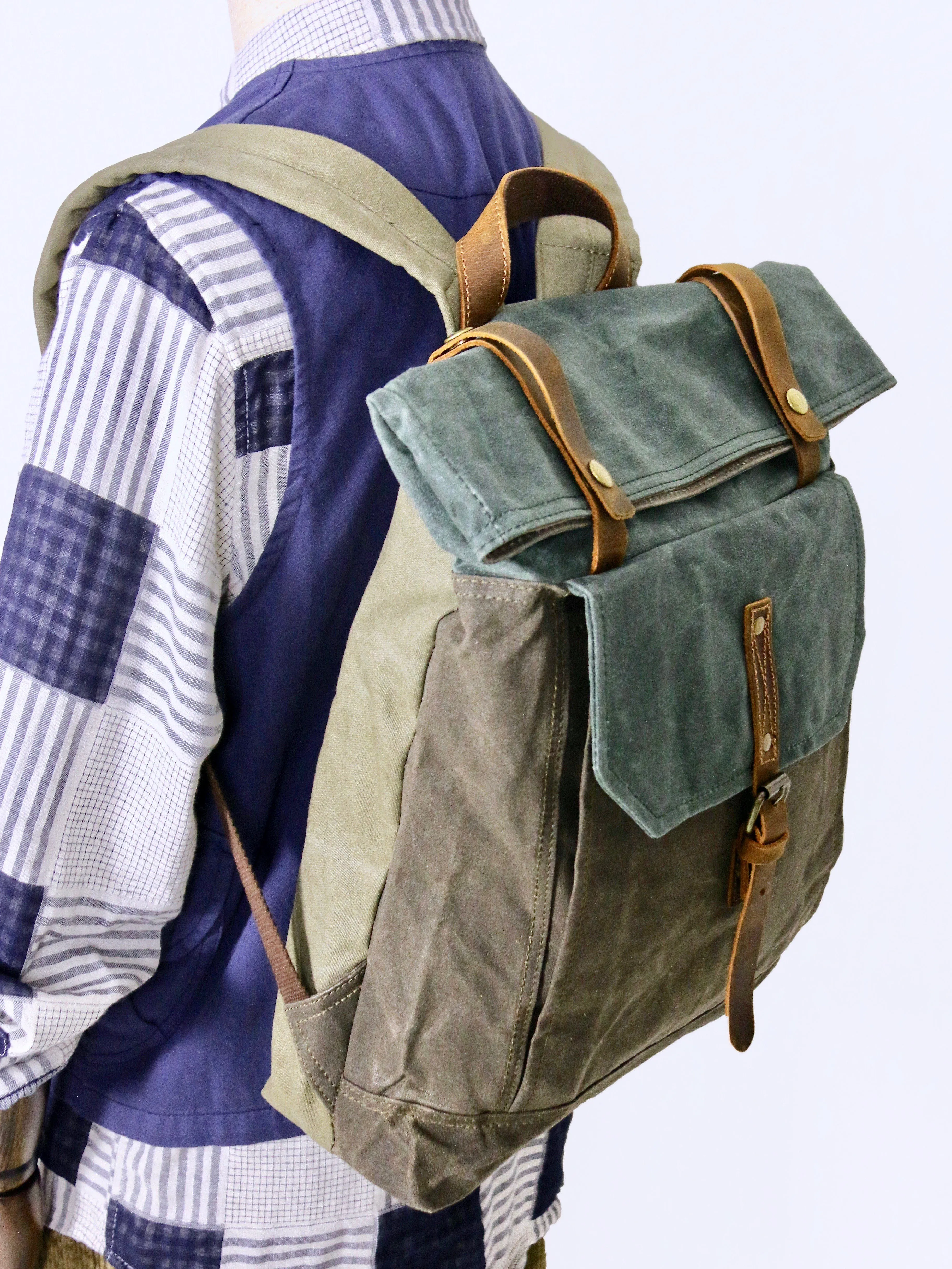 Multi-Colour Combination Rucksack