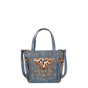 MW1213-923 Montana West Embroidered Collection Small Tote/Crossbody