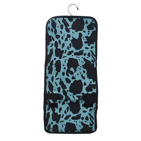 Neon Cow Turquoise NGIL Traveling Toiletry Bag