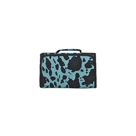 Neon Cow Turquoise NGIL Traveling Toiletry Bag