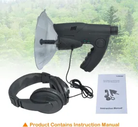 Observing Listening Recording Device, Listening Device, Electronic Digital Device Sound Amplifier, Digital Recording Device Include Headphone, Visible Range Upto 300ft Long Range