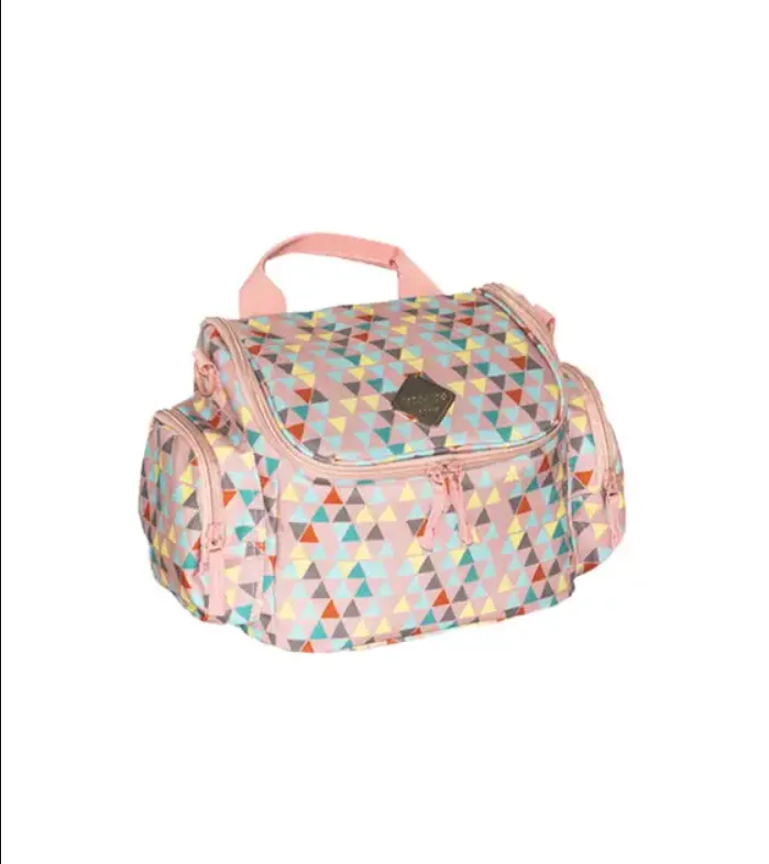 Okiedog Freckles Cooler Bag Triangle Drop Peach