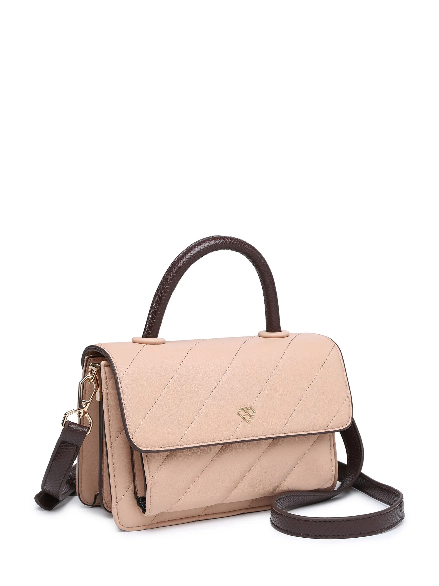 Peony Convertible Top-Handle Crossbody Bag