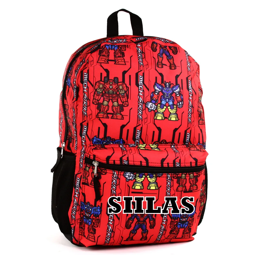 Personalized Embroidered 16 Inch Avengers "Mech Strike" Backpack