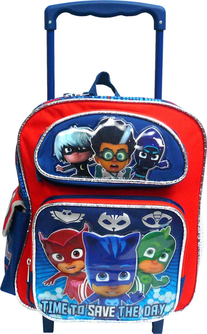 PJ Masks Backpack Rolling Small 12 inch