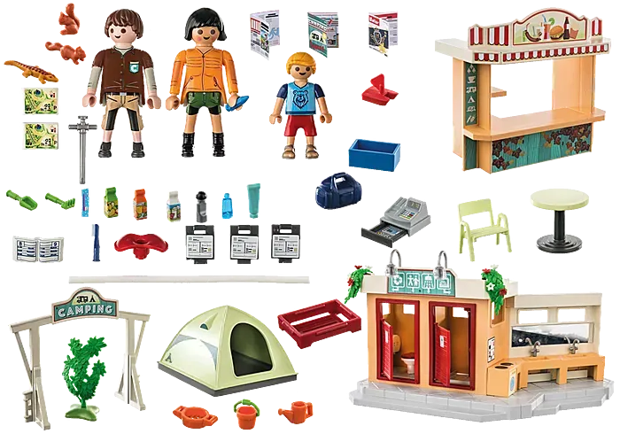 Playmobil Family Fun Camping Site