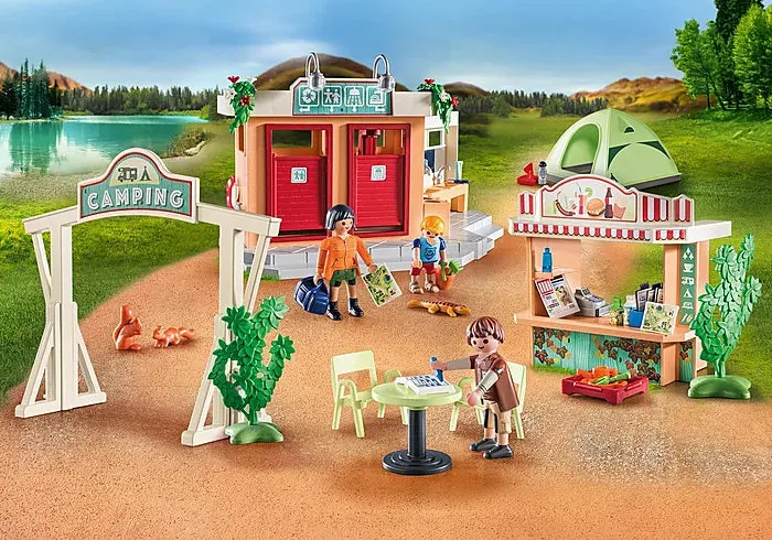 Playmobil Family Fun Camping Site