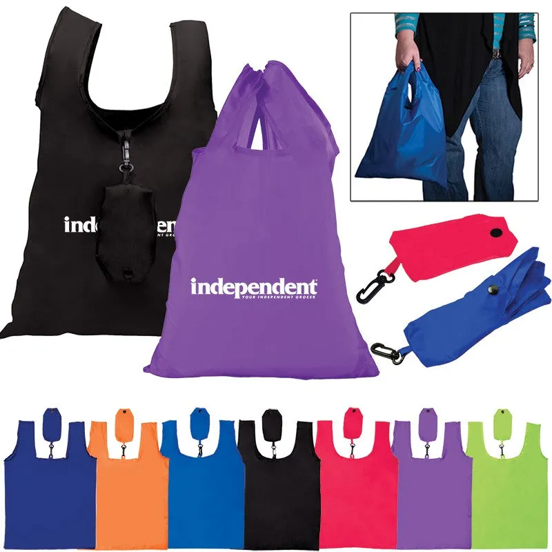 Polyester Folding Grocery Tote