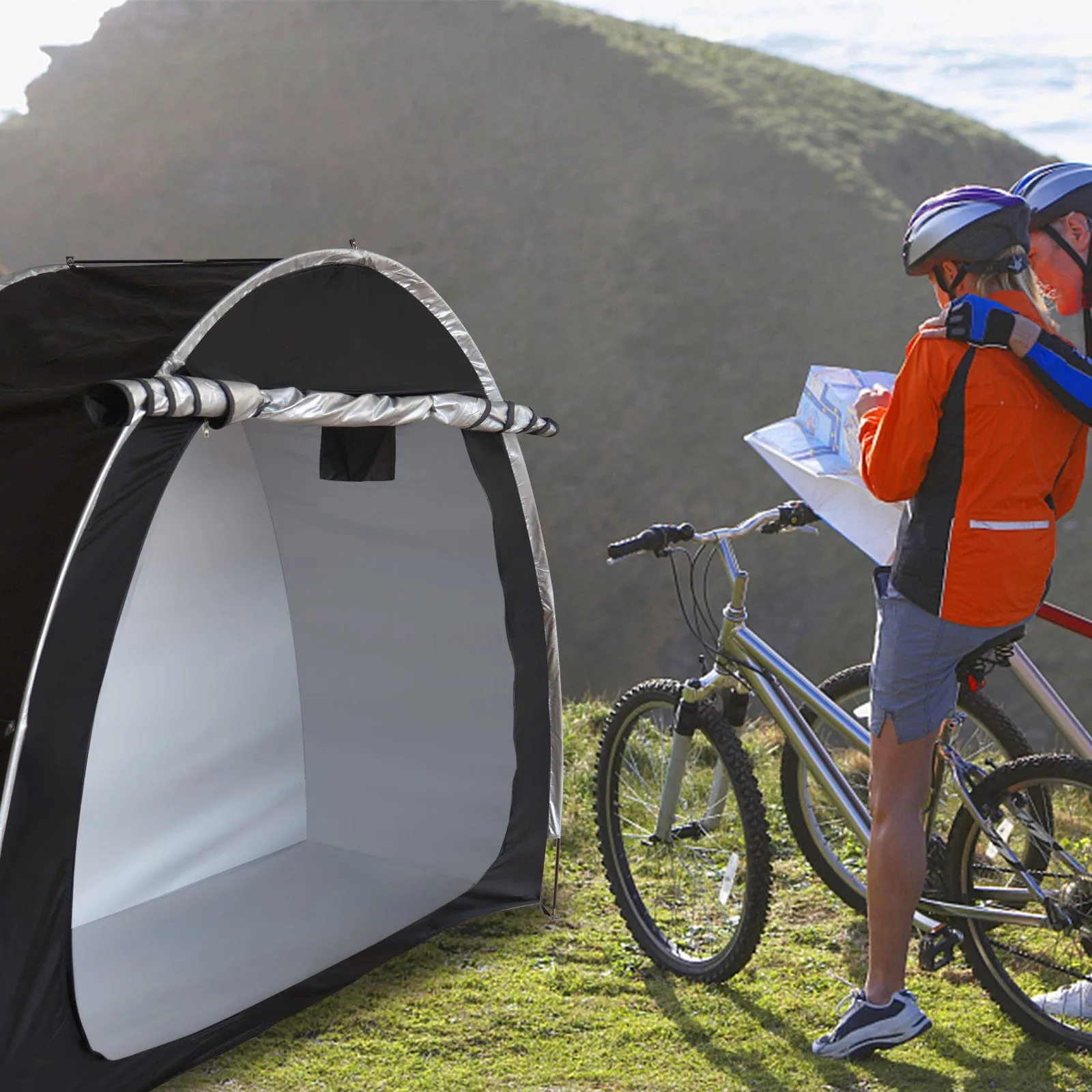 Portable Foldable Bike Storage Tent