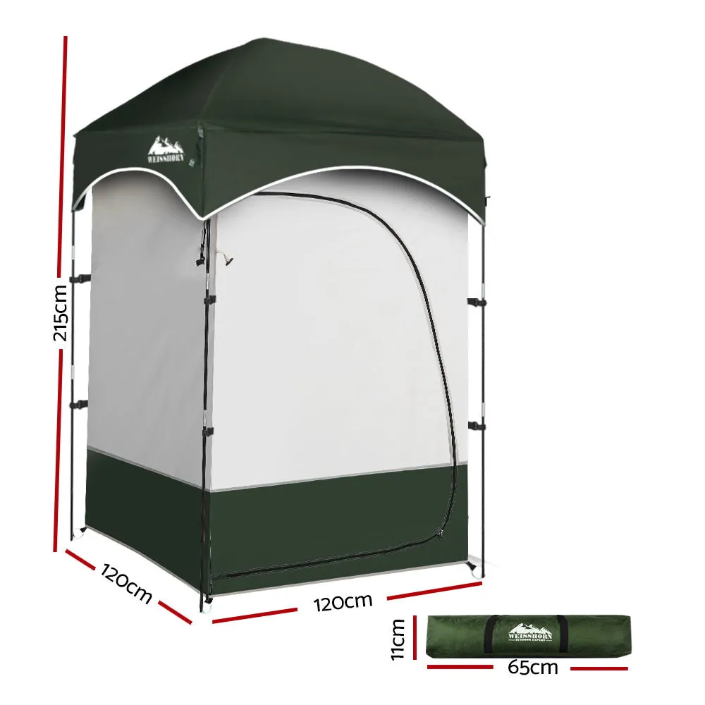 Portable Shower Toilet Tent, Extra Headroom, Weisshorn