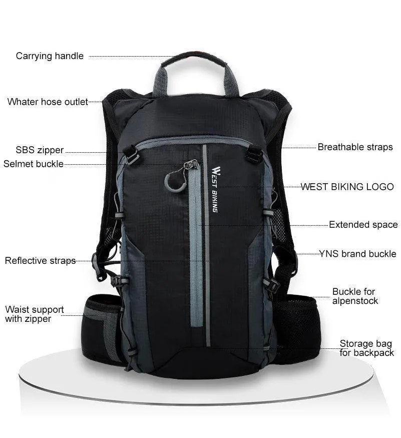 Portable Waterproof Cool Backpack GMCB0115 10L Outdoor Sport Bag