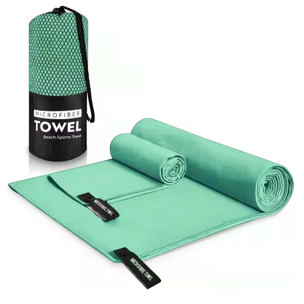 Quick-Drying Microfiber Towel 40x80 cm Mint