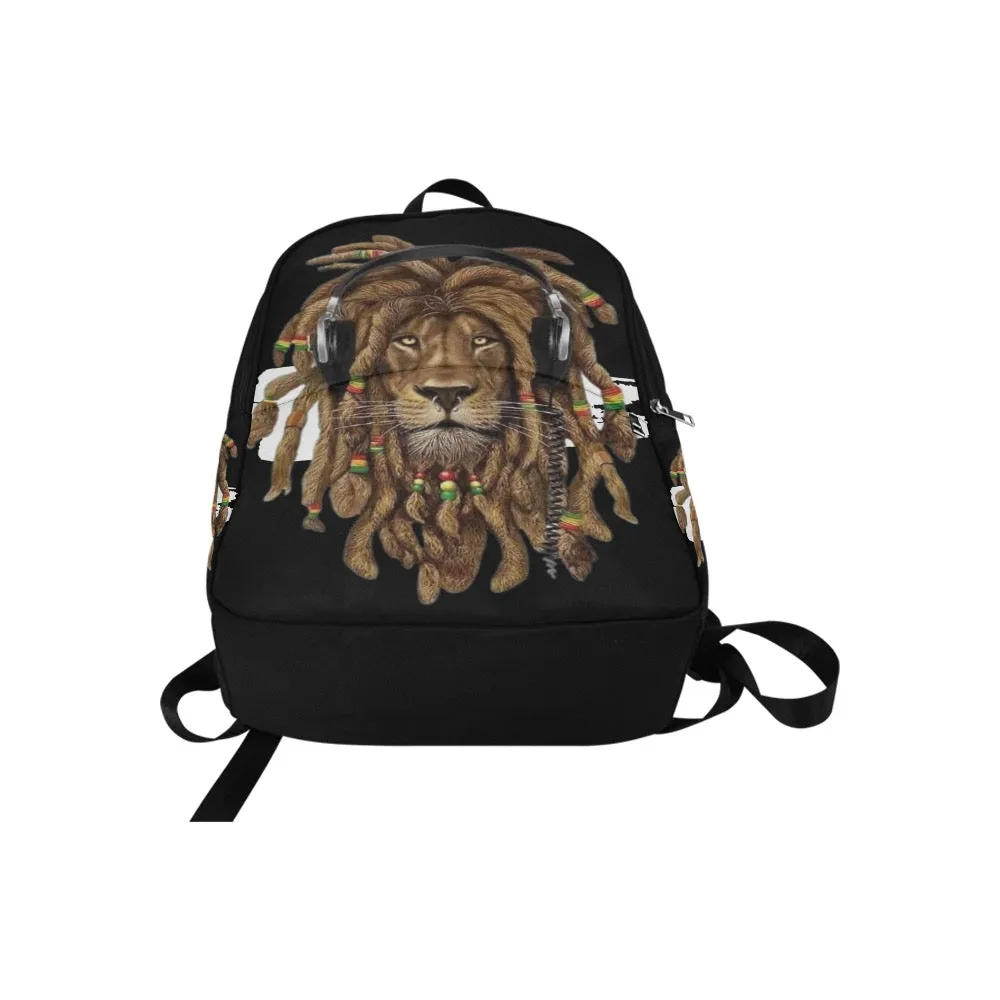 Rasta Lion Backpack and Lunch Bag Set