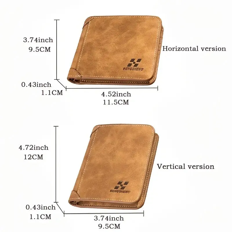 Retro Leather Card Holder for Men