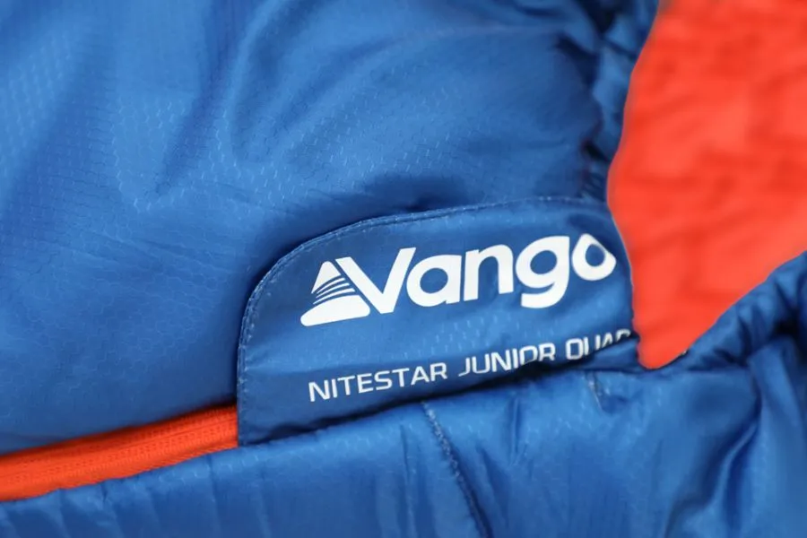 SALE Vango Nitestar Junior QUAD Children's Sleeping Bag in Classic Blue (2-3 Season / 170cm long)