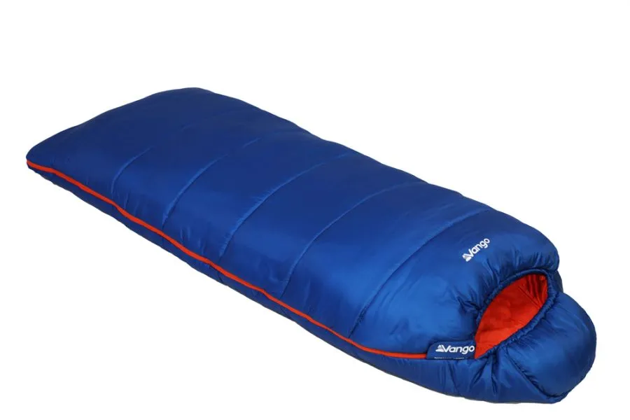 SALE Vango Nitestar Junior QUAD Children's Sleeping Bag in Classic Blue (2-3 Season / 170cm long)