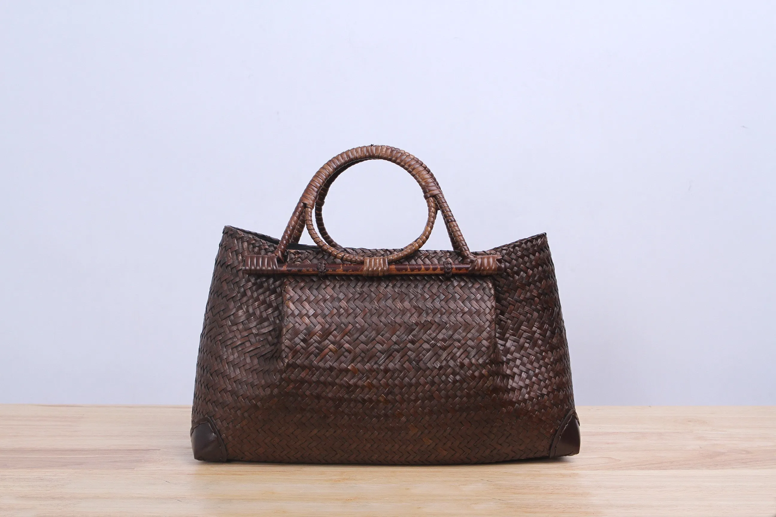 Shappybag - Gardenia Seagrass wicker handbag