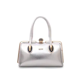 Silver Fancy Hand Bag P35834