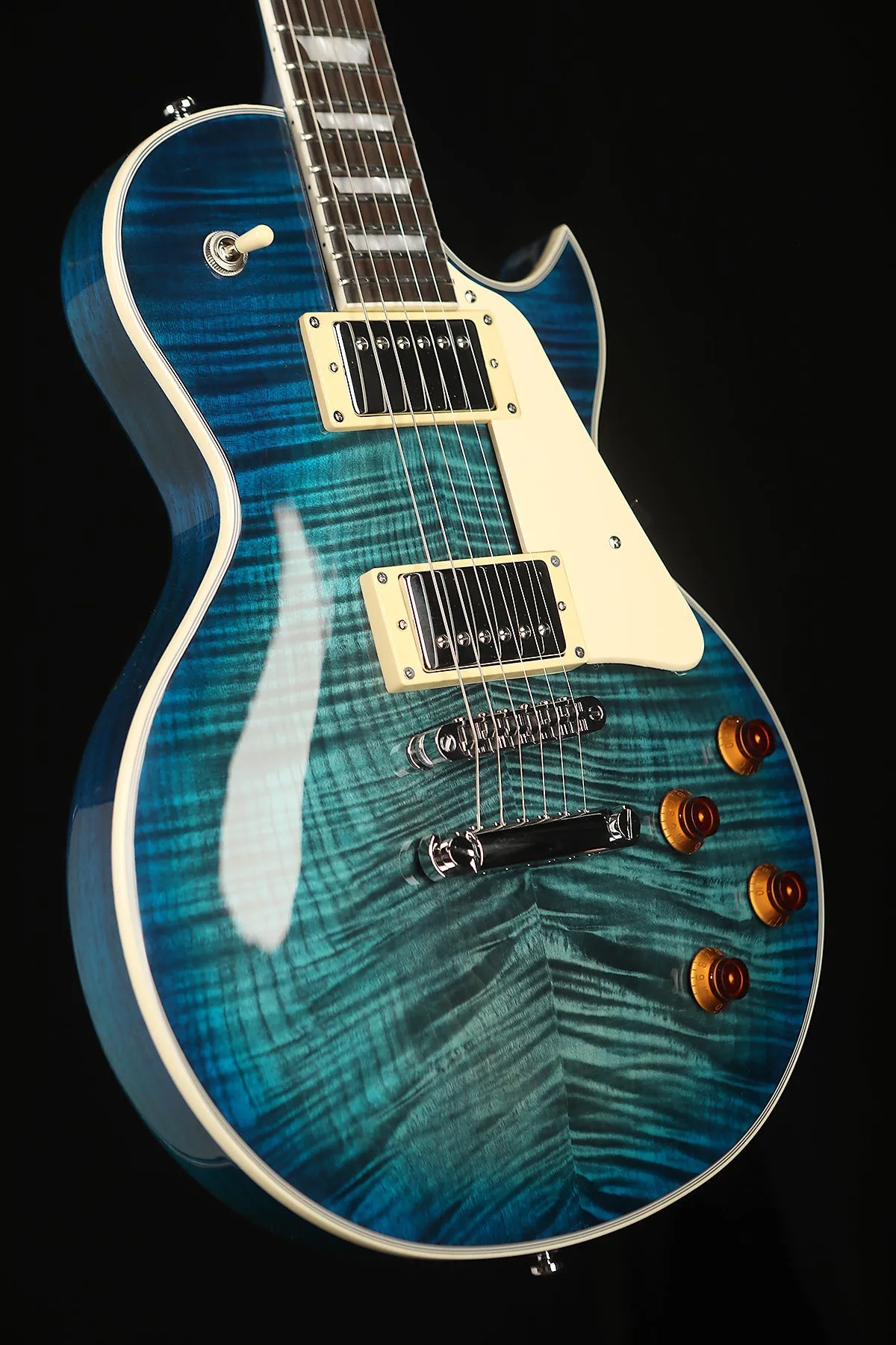 Sire L7 'Trans Blue Flame Top' Larry Carlton Signature Electric Guitar