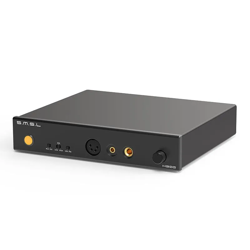 SMSL H300 Hi-Res High Power Output  Headphone Pre-AMP & AMP