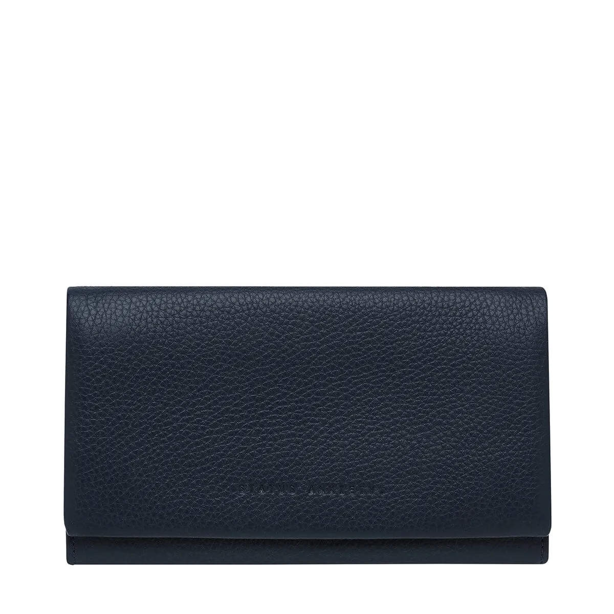 Status Anxiety Nevermind Wallet - Navy Blue