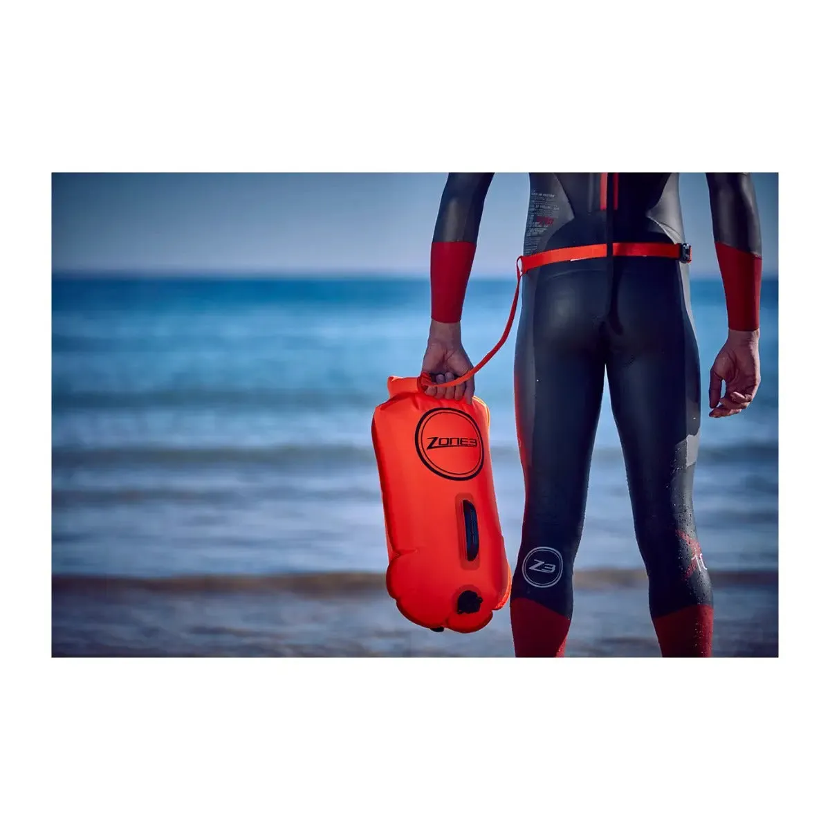 Swim Buoy/Dry Bag 28L - Orange