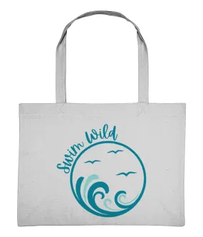 Swim Wild Recycled Cotton Shopping Bag